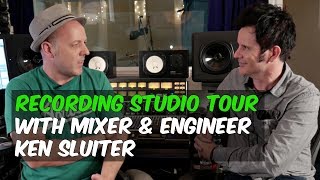 The Sweet Spot Studio Tour amp Interview with Ken Sluiter  Warren Huart  Produce Like A Pro [upl. by Gignac983]