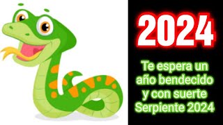 HOROSCOPO CHINO 2024  Predicciones para el signo de la Serpiente para el año 2024 [upl. by Akirderf]