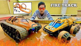 RC 8 Wheels Amphibious Car New Track Testing  Chatpat toy TV [upl. by Ailemrac]