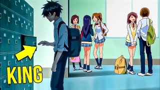 Loser Dated A Goddess And Gives Him A King Power But Hides It At School To Be Ordinary  Anime Recap [upl. by Raamal]