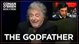 Al Pacino Was Almost Fired From “The Godfather”  Conan OBrien Needs A Friend [upl. by Agrippina551]