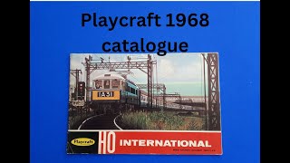 Playcraft 1968 HO model railways catalogue full look through from Mangley Town ModelRailway [upl. by Ingvar]