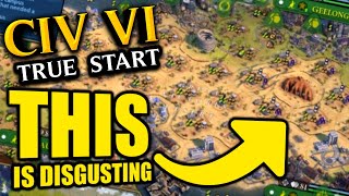 That is disgusting  Civ VI True Start 8 [upl. by Allerus]