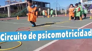 JUEGOS para NIÑOS de PREESCOLAR EDUCACION FISICA [upl. by Annayoj]