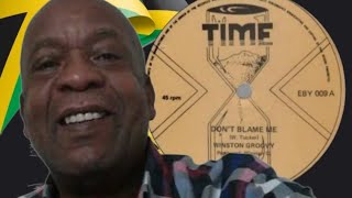 Winston Groovy  Dont Blame Me  Reggae Legendado  Lyric [upl. by Swithbert]