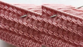 Easy And 🧶 Beautiful knitting pattern [upl. by Soisinoid]