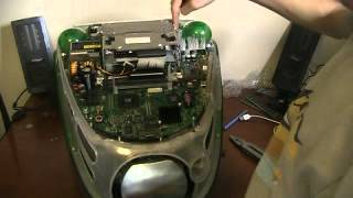 How to remove a Hard Drive on an iMac g3 1999 Model [upl. by Sully537]