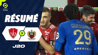 STADE BRESTOIS 29  OGC NICE 0  0  Résumé  SB29  OGCN  20232024 [upl. by Darsie]