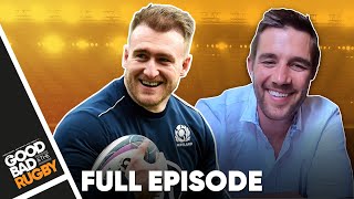 The Adventures of Stuart Hogg  Good Bad Rugby Podcast 6 [upl. by Ahsinrats]