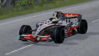 Assetto Corsa  F1 at the Highlands Circuit [upl. by Berfield36]