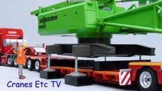 Conrad Sennebogen 5500 Starlifter Crawler Crane by Cranes Etc TV [upl. by Thom]