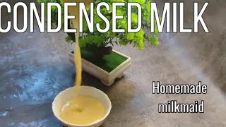 Condensed milk recipe  Homemade condensed milk  Milkmaid recipe with tips and tricks [upl. by Wendt]