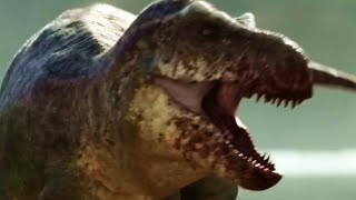 Prehistoric Planet Trex Uses Jurassic Park Trex Roars [upl. by Ikciv]