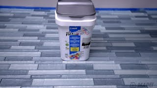 MTITV— MAPEI Flexcolor 3D Readytouse translucent tile grout [upl. by Emawk]