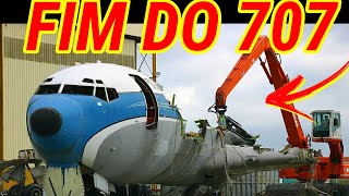 OS ÚLTIMOS 707 DO MUNDO AS ÚLTIMAS UNIDADES EM OPERAÇÃO NA AVIAÇÃO COMERCIAL [upl. by Eremaj525]