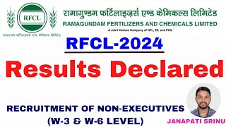 RFCL 2024 Results Declared  RFCL 2024 Non Executive results out  RFCL 2024 Results [upl. by Sharlene]