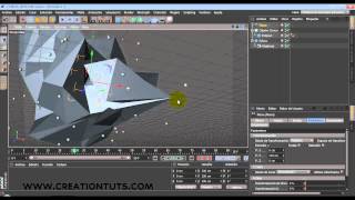 Tutorial Cinema 4D Intro Triangulos Abstractos [upl. by Antonio571]