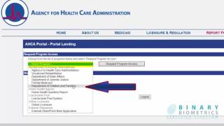 How To Access the AHCA Care Provider Background Screening Clearinghouse [upl. by Pelaga]