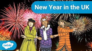 How Does the UK Celebrate New Year  What is New Year’s Eve and New Years Resolutions for Kids [upl. by Oraneg]