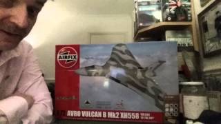 Inbox review of the Airfix Avro Vulcan B2 XH558 [upl. by Irvin195]