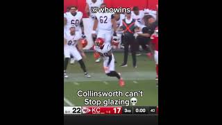 Collinsworth is still glazing mahomes till this very day💀 [upl. by Shornick]