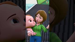 Be Careful At The Escalator Song  Kids Songs amp Nursery Rhymes  Shorts [upl. by Chad]