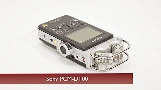 Sony PCMD100 [upl. by Atinek]