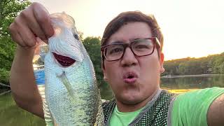 CRAPPIE SLABS on the OCCOQUAN RIVER PLUS NEW BOAT NEWS [upl. by Isayg]