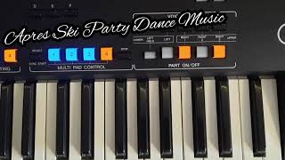 Apres Ski Party Dance Music by Yamaha Genos Keyboard [upl. by Annawik]