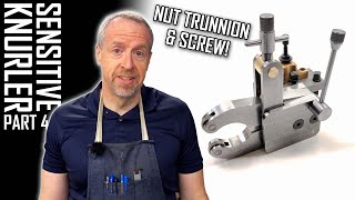 Making a Nut Trunnion and Screw Hemingway Sensitive Knurling Tool  Part 4 [upl. by Pirozzo]