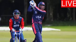 Nepal Vs USA 2nd T20 Live Score amp Commentary  NEP Vs USA Live [upl. by Jude718]