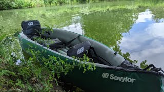 Exploring The River Thames In The Sevylor Adventure Plus Inflatable Canoe [upl. by Zzaj]