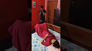 Yeh maine kya dekha😱🧐Daily life of couple shorts viral comedy [upl. by Rakso]