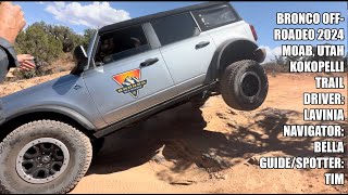 BUCKING BRONCO FORD BRONCO OFFROADEO MOAB UTAH 822024 [upl. by Bilak]