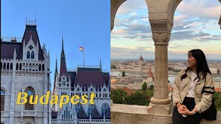 🇭🇺Budapest 여행  포르투갈 터키 친구랑 부다페스트 여행가기🚂  비엔나에서 헝가리로  드디어 먹은 굴라쉬  부다페스트 맛집  어부의 요새  로컬 마켓 [upl. by Arobed]