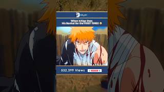 Ichigo uses Bankai for the first time bleachisback animeshorts anime bleach shortanime fypシ゚ [upl. by Jedthus]