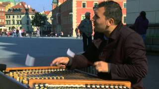 Cymbały w Warszawie cimbalom dulcimer George Balan Autumn Leaves My Way Ballad for Adeline street [upl. by Amii]