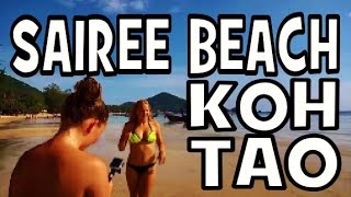 Sairee Beach Koh Tao Thailand Absolutely Stunning in  Full HD [upl. by Dorreg]