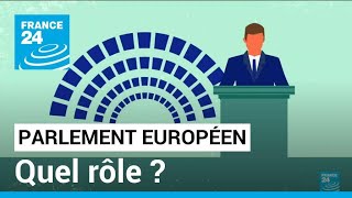 Décryptage  à quoi sert le Parlement européen  • FRANCE 24 [upl. by Coad]