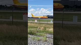 DHL Boeing 767 Takeoff Plane spotting at Miami International Airport [upl. by Eiznek256]