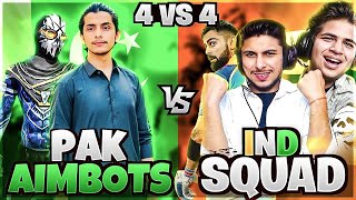 PAK AIMBOTS🇵🇰 Vs CSW🇮🇳👽🔥  1 vs 4 AGAINST CSW SQUAD😱🔥 REACTION🔥 [upl. by Nyladnewg83]