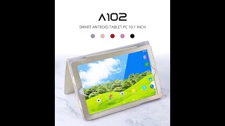 Atouch A102 4G Dual Sim 10 Inch 64GB 4GB Android TabletPC  unboxing [upl. by Genni985]