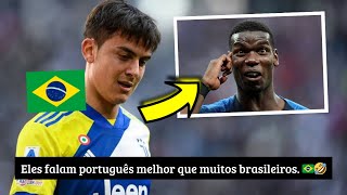 JOGADORES GRINGOS QUE FALAM PORTUGUÊS [upl. by Sifan]