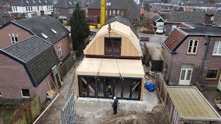 De Groene Woning  Aanbouw van Houtskeletbouw [upl. by Eidua]