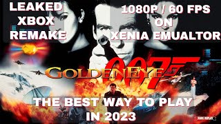 Goldeneye 007  Unreleased Xbox 360 remake gameplay  XENIA emulator PC 1080p60 FPS [upl. by Ott246]