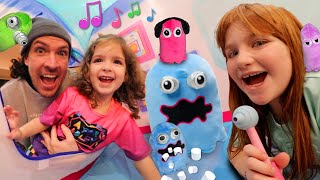 BABY RAiNBOW GHOSTS visit Doctor Adley Niko and Navey play neighborhood Animal Vet with new merch [upl. by Reniti]