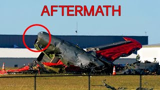 Multiple Planes crash at Dallas Airshow  Aftermath  Best Angle [upl. by Paula945]