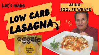 How to make Low Carb Lasagna using Egglife Wraps It’s the latest trend [upl. by Uriiah]