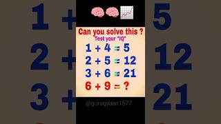 solve this puzzle 🧩🧩puzzle shorts gurugyaan1577 [upl. by Tamiko]