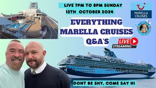 EVERYTHING MARELLA CRUISES LIVE QampSS [upl. by Eloccin]